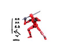 T13 Action Figure Hip Hop Multi-functional Doll Action Figures Toys Stick Multi Joints Movable Desktop Decoration A02