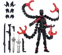 T13 Action Figure Multi-functional Doll Action Figures Toys T13 Stick Multi Joints Movable Desktop Decoration A05