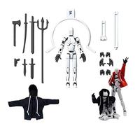 T13 Action Figure Set, 3D Printed Multi-Jointed Movable Toy With Hoodie, Dummy Nova Titan Lucky 13 Action Figure for Stop-Motion Animation & Creative Display, Multiple Interchangeable Hands & Weapons