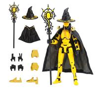 T13 Action Figure, Wizard Posable Robot with Wand & Replacement Hands
