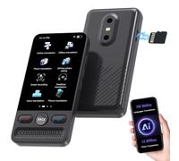 T13 AI Translator Device,160 Online+17 Offline Languages Translation Device | Real-Time Voice & 75 Online+53 Offline Photo Translation,Touchscreen,AI Language Translator Device for Travel Business Study