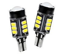 T15 W16W LED Reverse Bulb Ultra-Bright High-Power for Car Reverse Lights Backup Lights 12x 5630/5730 SMD + High-Power LED Chips + Focusing Lens T15 Replaceable Lamp Head 7000K Colour Temperature 2PCS