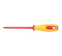 T15 x 100mm VDE Torx Star Insulated Screwdriver for Use On Hybrid Electric Cars