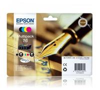 T1626 Epson 16 Original Multipack Ink Cartridges Pen and Crossword C13T16264012