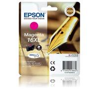 T1633 Epson 16XL Original Magenta Ink Cartridge (Pen and Crossword) C13T16334012