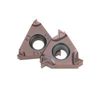 T16ERM 16IRM AG55 AG60 Hard Alloy Threaded Blade 1.0 1.5 2.0 2.5 3.0ISO 11W 14W Carbide Threading Inserts Stainless Steel 10pcs(LF6018 Stainless S,16ERM)