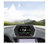 T17 Head Up Display Auto Display Smart Car HUD Gauge Speed Indicator Light Prompt Safety Alarm Driving Time For Model 3
