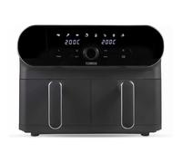 Tower T17138 Dual Drawer Air Fryer - Grey, Grey