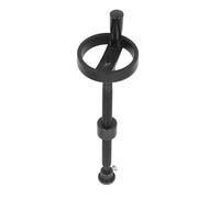 T18 T-Type Bench Screw Vise, Heavy Duty Manual Press Clamp with 100mm Hand Wheel & 350mm Stroke, Self-Locking for Woodworking Machinery and DIY Projects (350mm)