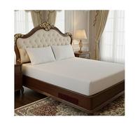 T180 Extra Deep Fitted Sheet 40cm / 16 Inch - Soft Easy Care Polycotton Bedding, Hotel Quality Mattress Cover, Secure Elasticated Fit for Deep Mattresses