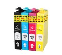 T1811 Ink Cartridge Set Compatible With Epson XP-225 XP-322 | Fits XP-325 XP-422 XP-425 Series; Includes Black And Color