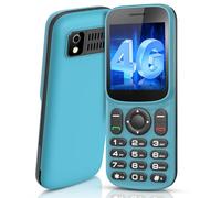 T185 | 4G Feature Phone with Dual Nano SIM Slot | 1.8” LCD Screen | Bluetooth | 1000 mAh Battery | FM Radio | SIM Free Basic Mobile Phone Unlocked with Torch| Compact Lightweight Prepaid Mini Phone