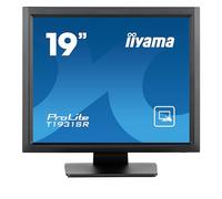 iiyama ProLite T1931SR-B1S computer monitor 48.3 cm (19") 1280 x 1024 pixels SXGA LCD Touchscreen Black