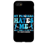 T1D diabetes type 1 Diabetic warrior pancreas removal Case for iPhone SE (2020) / 7/8