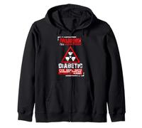 T1D Diabetic Type 1 Diabetes Awareness Men Women Kid Gift Zip Hoodie