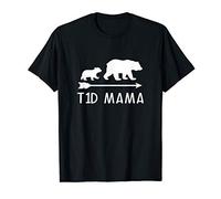 T1D Mama Mom Diabetes Awareness Mum Mothers Day T-Shirt