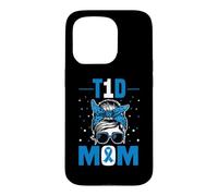 T1D Mom Type 1 Diabetes Awareness Month Mother's Day Mum Case for iPhone 15 Pro