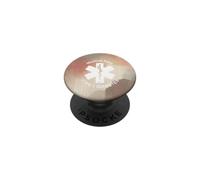 T1D Type 1 Diabetes Medical Alert (Dark Pastel Clouds) PopSockets Adhesive PopGrip