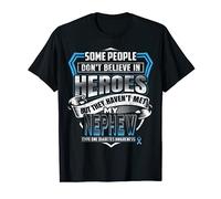 T1D Warrior - I Wear Gray Blue for my Nephew T-Shirt