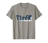 T1red Type 1 Diabetes Awareness T1D Blue Ribbon Men Women T-Shirt
