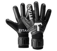 T1tan Classic 1.0 Black-out Goalkeeper Gloves With Finger Protection