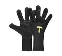 T1TAN Rebel 2.0 Black-Out (FP) - Goalkeeper Gloves Men - Professional Football Gloves for Adults and Teenagers - The Gloves for Football and Any Goalkeeper - with Finger Protection - Size 8