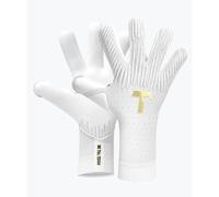 T1TAN Rebel 2.0 White-Out (FP) Goalkeeper Gloves - Goalkeeper Gloves - Football Gloves - with Finger Protection - Size 9