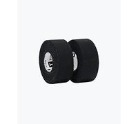 T1TAN Tape for goalkeepers, set of 2, consists of non-elastic open-pored plaster material, adhesive strength, protects and reinforces targeted areas, in black, width 25 mm