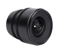 T2.1 Cine Lens 10mm APS C 260 Deg Ultra-Long Focus Large Aperture E Mount Cameras Portraiture Street Photography (Black)