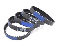 T2.5 Timing Belt Lp=102.5-230mm 105 120 125 130 135 145 150 155 160 165 170 180 185 187 Width 15mm 1Pcs(T2.5-200-(80 Teeth))