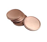 T2 Copper Disc | Rose Gold, Multiple Sizes, Precision Metalworking(200x0.5mm 1 Pcs)