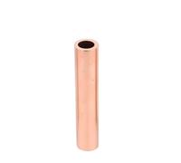 T2 Copper Pipe OD Outer Diameter 21mm 22mm 23mm 27mm 25mm 29mm 30mm Hard Straight Capillary Hollow Factory Outlets(245mm,22x1mm)