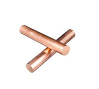 T2 Copper Round Rod 12-40mm X 100mm Length | T2 Copper Round Rod Bars, 12mm To 40mm Diameter Options With 100mm Fixed Length, High Conductivity(38mm)