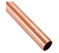 T2 Copper Round Tube, 40mm OD×1-10mm Wall×500mm Length, for Craft Metalworking(40x10x500mm)