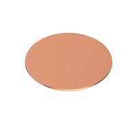 T2 Copper Sheet Plate Thick 3mm Copper Disc Round Plate Sheet Dia 10mm-300mm 65mm (1PCS)