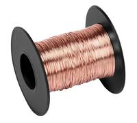 T2 Copper Wire 0.3mm x 100m - 99.9% Pure Copper Wire for Electrical Engineering, Transformers, DIY Motors and Crafts