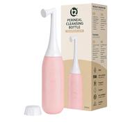 T2 Peri Bottle 500ml - Portable Postpartum Bidet for Women, Perineal Care & Pain Relief After Birth - Angled Nozzle, BPA-Free EVA, Travel Cap & Bag - Hospital Bag Maternity Essential (Rose Pink)
