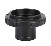 T2 PK Lens Adapter Ring, Telescope to DSLR Camera Adapter, 1.25 Inch Metal Adapter for Pentax PK Mount Cameras with M42 Thread, Black Aluminum Alloy Construction for Secure Fit