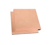 T2 Pure Purple Copper Plate/Copper Sheet Heat Dissipation Red Copper Plate Processing Customization, Thickness 0.5/0.8/1.2-2mm(150x150x1.2mm 1pcs)