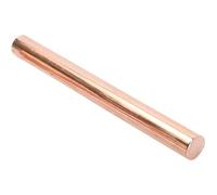 T2 Red Copper Rod, Pure Copper Round Bar Electrode, 12mm 14mm 15mm 16mm 18mm 20mm 22mm 25mm 28mm 30mm Diameter, 150mm Length, for Electrical Welding, Industrial Manufacturing (30mm x150mm x 1Pcs)