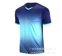 (T2 royal blue top, XS code (height 130-140)) HkeDes New Kids' Short-Sleeve Soccer Training Set & Men's Women's Quick-Dry Breathable Football Match Team Jerseys