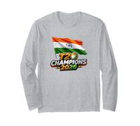 T20 Cricket Champions 2026 Fan Celebration Long Sleeve T-Shirt