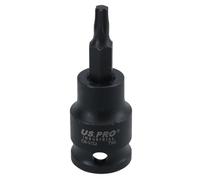 T20 Male Torx Star Impact Impacted Shallow Short Bit Socket 3/8in Drive