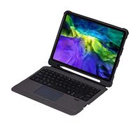 T207D Detachable Backlight Keyboard Case with Touchpad BT3 0 Wireless Replacement for Pro 11 2018 2020 2021 Air4 10 9 ABSPU Leather Charging Cable