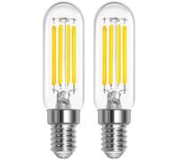 T22 E14 LED Bulbs 3W Warm White 2700K, SES Pygmy Bulbs Replacement for E14 Fridge Bulb 28W/40W, AC 220-240V, 300 Lumen, Non-Dimmable, Small Screws Night Light Bulbs, 2 Pack