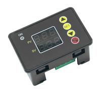 T2310 LED Digital Time Controller Countdown Timer on/Off Switch DC 12V 24V AC 110V 220V Delay Timer Relay Module with Buzzer(DC 12V)