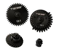 T238 Airsoft Spiral Gear Set - AEG V2 V3 Gearbox Upgrade Kit (13:1) for M4/AK/MP5/G36/P90-40Cr CNC Machined
