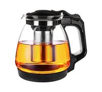 T24 Glass Teapot with Strainer, 1700 ml, Stainless Steel Filter, Heat Resistant, Dishwasher Safe