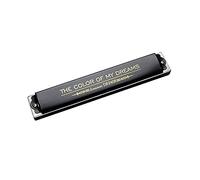 T2408 Chord Harmonica Harp Imported from Japan Phosphor Bronze 24-hole Chord C Key Professional Harmonica Harmonica Musical Instrument for Children, Beginners, Students, Adult Professional Players