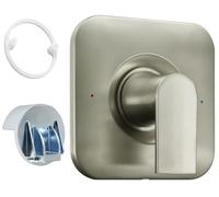 T2471BN Trim Replacement for Moen Single Lever Handle Shower/Tub Trim Kit,Compatible with Moen Genta LX Posi-Temp 2510/2520/2570/2580/2590 Pressure Balanced Valves,Durable Solid Metal, Brushed Nickel